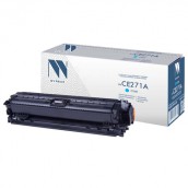 Картридж лазерный NV PRINT (NV-CE271A) для HP CP5525dn/CP5525n/M750dn/M750n, голубой, ресурс 15000 страниц