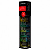 Коврик для мыши и клавиатуры с полезными комбинациями большой SONNEN "HOT KEYS", 800х400х3 мм, 513961