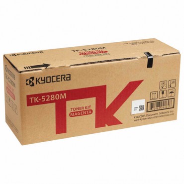 Тонер-картридж KYOCERA (TK-5280M) M6235cidn/M6635cidn/P6235cdn, пурпурный, ресурс 11000 страниц, оригинальный, 1T02TWBNL0