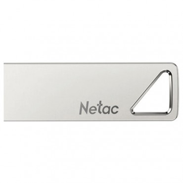 Флеш-диск 16 GB NETAC U326, USB 2.0, металлический корпус, серебристый, NT03U326N-016G-20PN