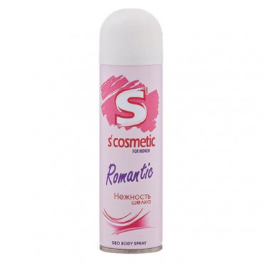 Дезодорант для тела женский 145 мл, S’COSMETIC "Нежность шелка", СИБИАР, 5-05.01.022.01